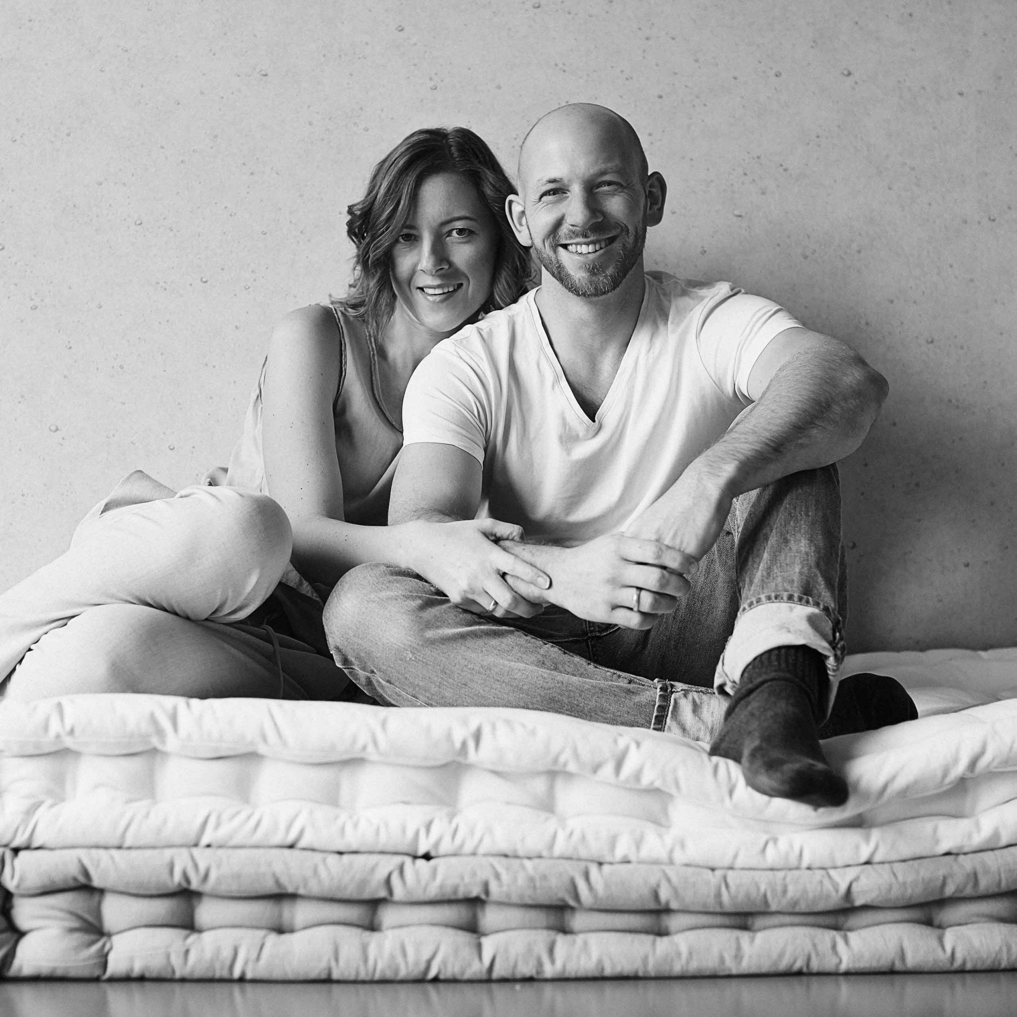 Kai und Kristin vom Fotostudio am Lindenauer Hafen